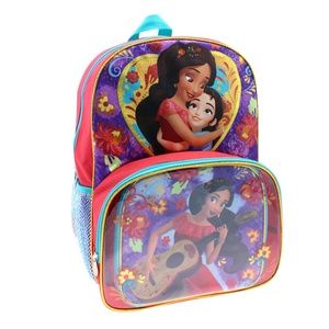 Disney Girls' Elena of Avalor Backpack Lunch NEW